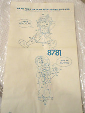 Vtg. Pre-Stamped Embroidery Patterned Pillowcases Funny Couple/Headache/Aspirin picture