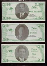 Palms Casino Resort Last Vegas Banknote Set | Advertising Notes | $1 to $100 picture