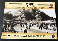 Happy Valley Racecourse fire HISTORIC AUTOGRAPHS 1918 End of the Great War #40 picture