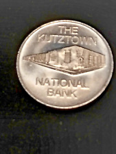 Vintage KUTZTOWN NATIONAL BANK 75th Anniversary Token/coin 1898 - 1973 picture
