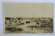 Burns Oregon 1918 Early 1900's Town Scene Real Photo Postcard RPPC 930 picture
