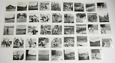Vtg Snapshot Photos Family Vacation 1950s AZ Cliff Dwellings B&W Photographs picture