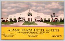 Postcard Alamo Plaza Hotel Courts, Jackson, Mississippi T146 picture