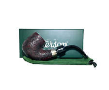 Peterson House Pipe Sandblasted Bent P-Lip...New In Box...Ireland picture