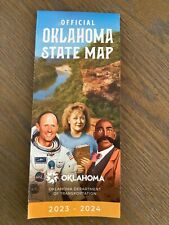 2023-2024 Oklahoma New Official Original State Transportation and Highway Map. picture