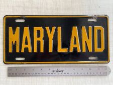 Vintage 1954 MARYLAND License Plate Tag Booster Topper picture