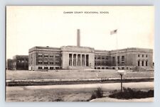 Postcard Maine Camden ME County Vocational School 1940s Unposted picture