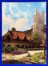 Vintage Château de La Rochepot (12th-century feudal castle) France Postcard picture