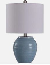 Collective Design L27099ADS Light Blue Crackle Ceramic Table Lamp picture
