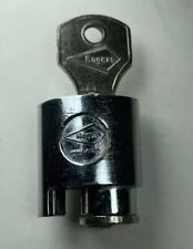 Vintage Rogers Telephone Lock Rotary Dial Lock / Key, picture
