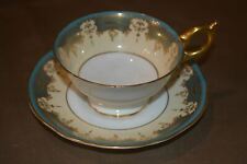 Antique English Coalport Tea Cup Set ca1815-1825 picture