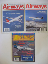 AIRLINERS-AIRWAYS MAGAZINES 1997-1999 picture
