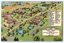 Nashville TN Postcard Tennessee Agricultural Industrial State College 1944 picture