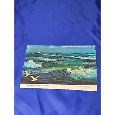 Moods of the Sea by Denby Postcard Chrome Divided picture