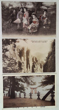 1910's-1920's CHINA & JAPAN 18 POSTCARDS UNMAILED GEISHA PEAKING GREAT WALL picture