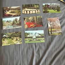 Vintage Post Cards From Longwood Gardens, Pennsylvania Set Of 8 picture
