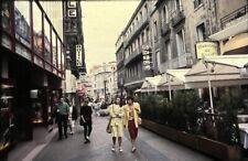 Vintage Photo Slide Montpellier People Posed picture