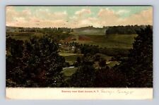 East Aurora NY- New York, Aerial Scenery, Antique, Vintage c1908 Postcard picture
