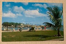 Vintage Postcard Clearwater Beach Florida Playgrounds Parks Marina Posted picture