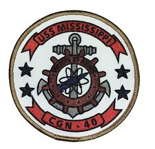 USS MISSISSIPPI CGN-40 Patch – Sew On picture