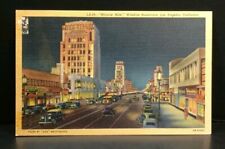 Miracle Mile Willshire Boulevard Los Angeles California Dick Whittington Linen P picture
