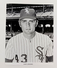 1970s Chicago White Sox Dave Lemonds Pitcher MLB Baseball Vintage Press Photo picture
