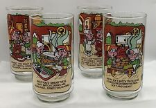 Vintage 1984 Keebler Soft Batch Drinking Glasses Set Of 4 picture