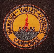 BOY SCOUT WABASH VALLEY COUNCIL LATE 40'S CAMPO PP IND picture