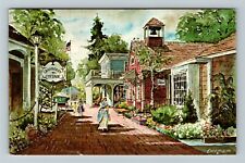 Long Island NY-New York, Milleridge Inn, Early American, c1984 Vintage Postcard picture