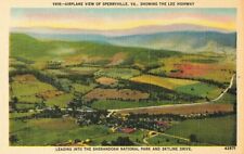 Postcard Air View Lee Highway Sperryville Virginia VA picture