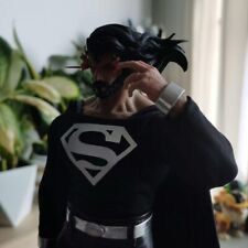 custom  1/6  black  superman picture