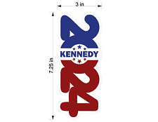 KENNEDY JR PRESIDENT STICKER 2024 PRESIDENTIAL DECAL WINDOW BUMPER STICKER picture