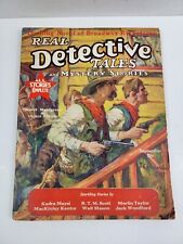 Real Detective Tales and Mystery Stories Pulp Magazine September 1929 Cowboy Cvr picture