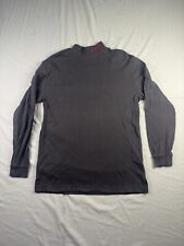 Coca-Cola Unisex Gray Small Turtleneck Embroidered Collectible Vintage Pullover picture