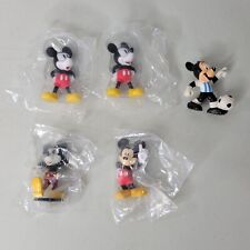 Disney Mickey Mouse Figures Lot of 5 with 4 of them being new and sealed picture