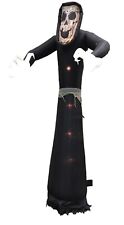 12 ft Gemmy Giant Reaper Light Up Halloween Airblown Inflatable Decoration Works picture