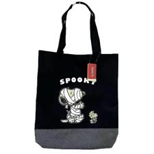 Snoopy Tote Bag Black Mummy A4 Compatible Vertical Type picture