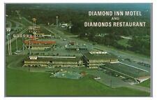 Diamond Inn Motel Restaurant VILLA RIDGE MO Highway US ROUTE 66 Vintage Postcard picture