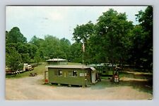 Franklin NC-North Carolina, Old Corundum Mill Site Camp Ground Vintage Postcard picture