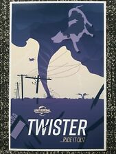 Universal Studios Florida Twister the Ride Poster Print 11x17  picture