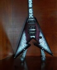 Mini Guitar METALLICA KIRK HAMMETT Death Magnetic GIFT Memorabilia FREE STAND picture