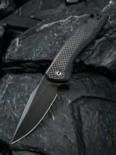Civivi Baklash Black G10/Carbon Fiber Folding 9Cr18MoV Steel Pocket Knife 801I picture