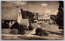 Helen Hughes Memorial Chapel Auditorium Inn Silver Bay Association NY Postcard picture