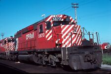 CP Rail Canadian Pacific SD40-2 5673 -- nice roster view - 1976 -  5/24  P5-9 picture