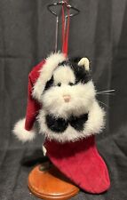 Boyds Bears Jolly S Stuffins Cat Christmas Stocking 8