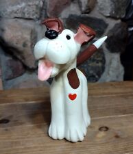 Exhart Dog Figurine w/ Wobble Wagging Tail Butthole picture