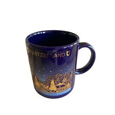 Black Switzerland Gold Landscape City Scape Graphic Cup Mug picture