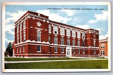 Postcard Ada OH Ohio Northern University Lehr Memorial 1917 picture