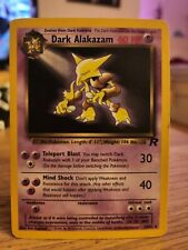 Dark Alakazam 1st Edition 18/82 Team Rocket English Pokemon Card / Card picture