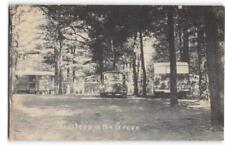 Trailers In Grove, Underwood, Falmouth Foreside, Maine 1950 Vintage Postcard picture